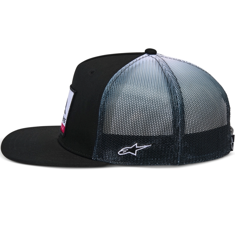 Șapcă Alpinestars Cali Gradient Trucker negru-alb