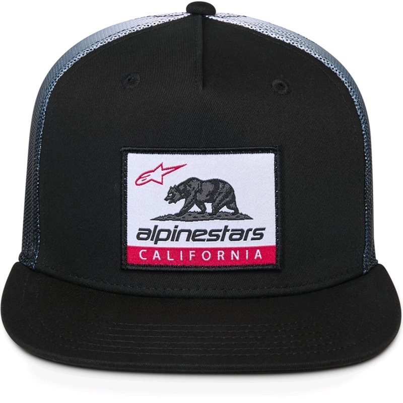 Șapcă Alpinestars Cali Gradient Trucker negru-alb