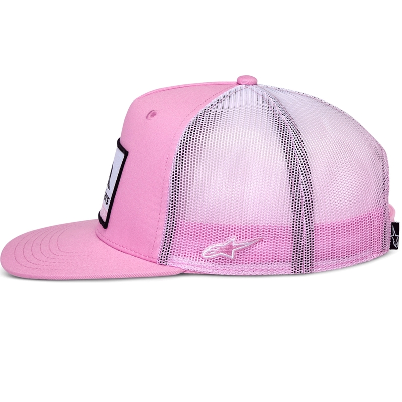 Șapcă Alpinestars Cali Gradient Trucker roz-alb