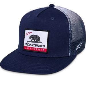 Șapcă Alpinestars Cali Gradient Trucker albastru-alb