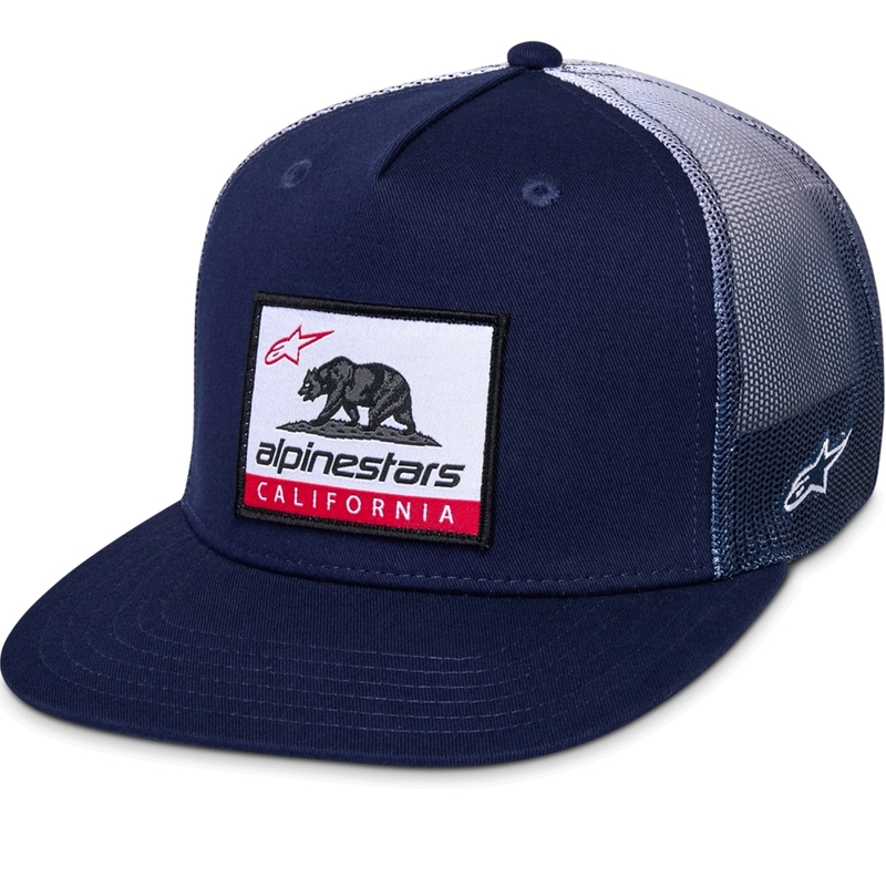 Șapcă Alpinestars Cali Gradient Trucker albastru-alb