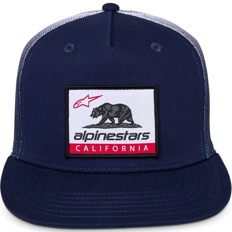 Șapcă Alpinestars Cali Gradient Trucker albastru-alb