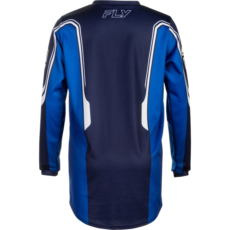 Tricou Motocross FLY Racing F-16 Raze pentru copii Albastru-Albastru-Alb