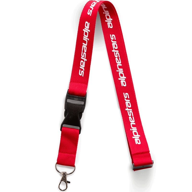 Șnur cheie Alpinestars Linear roșu-alb