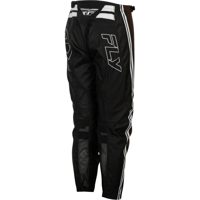 Pantaloni motocross pentru copii FLY Racing F-16 Raze negru-roșu-alb