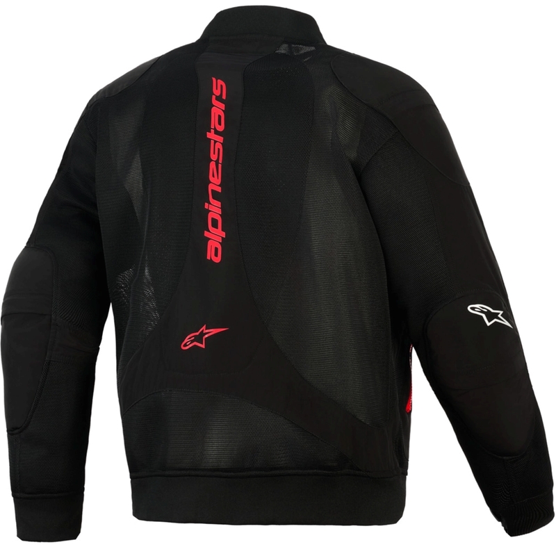 Geacă de motocicletă Alpinestars Flight Air negru-roșu
