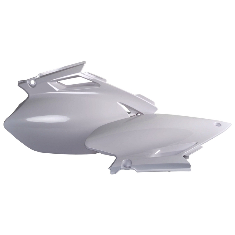 Panouri laterale POLISPORT (pereche) Alb pentru YAMAHA YZ 250 F 2003-2005, YAMAHA YZ 450 F 2003-2005