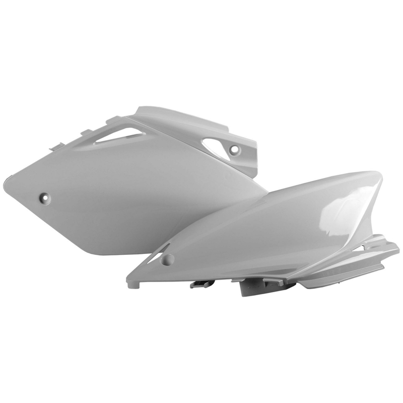 Panouri laterale POLISPORT (pereche) Alb pentru HONDA CRF 450 R 2005-2006