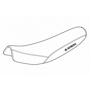 Fata de scaun ATHENA WAVE Negru