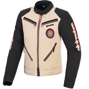 Geacă de motocicletă Alpinestars Stella Grace pentru femei, nisip-negru-multicolor