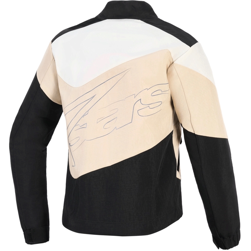 Geacă de motocicletă Alpinestars Stella Moshell pentru femei negru-nisip-alb-roz