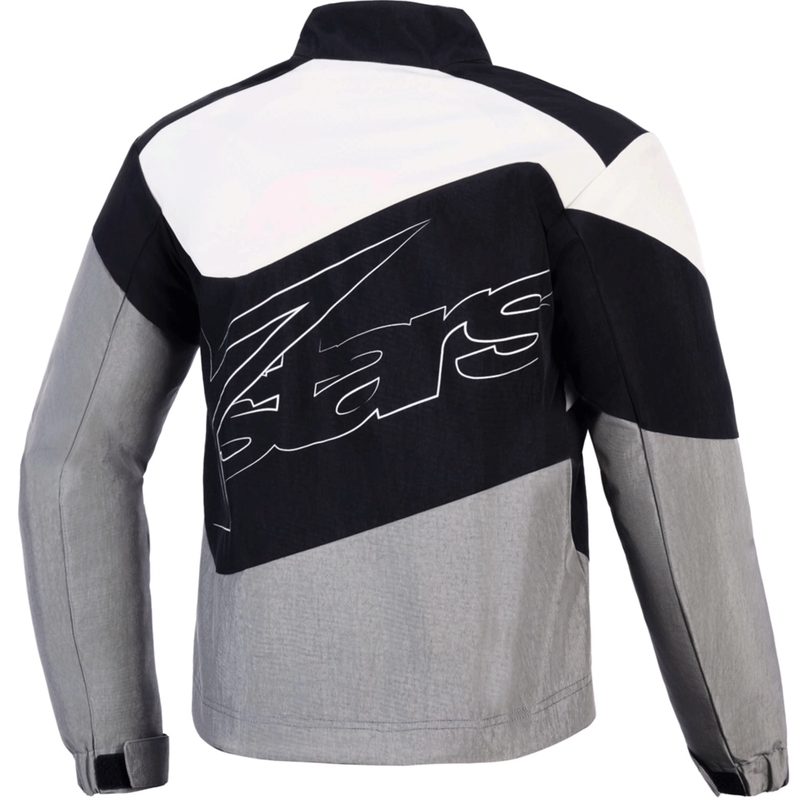 Geacă de motocicletă Alpinestars Stella Moshell pentru femei negru-gri-alb-roz