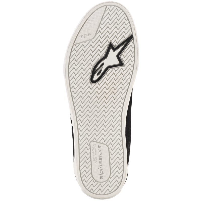 Ghete Motocicletă Alpinestars Ride-63 Canvas Negru-Alb