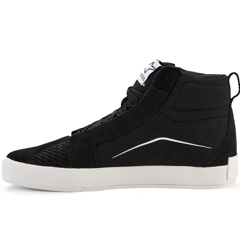 Ghete Motocicletă Alpinestars Ride-63 Canvas Negru-Alb