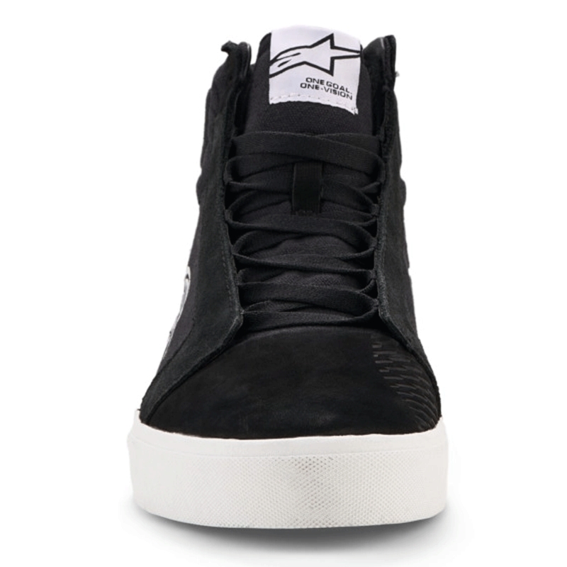 Ghete Motocicletă Alpinestars Ride-63 Canvas Negru-Alb