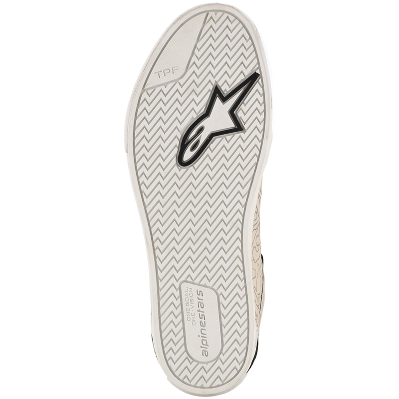 Ghete Motocicletă Alpinestars Ride-63 Canvas Negru-Gri Deschis-Alb
