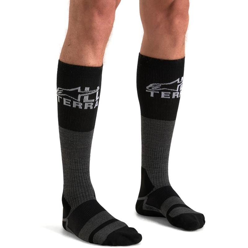 Șosete Alpinestars AT 8 Merino gri-negru