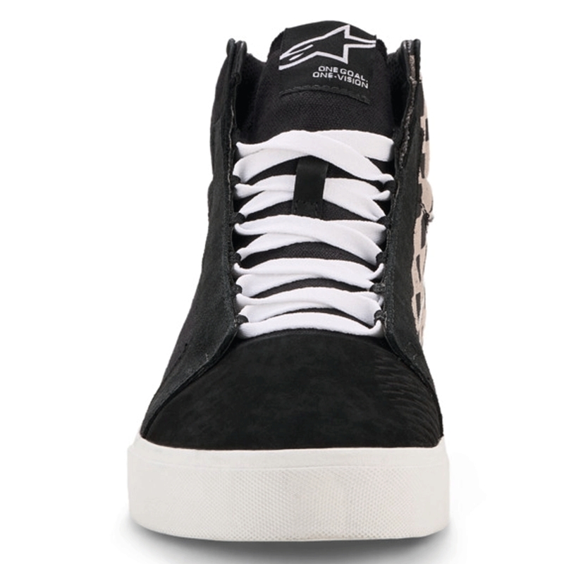 Ghete Motocicletă Alpinestars Ride-63 Canvas Negru-Gri Deschis