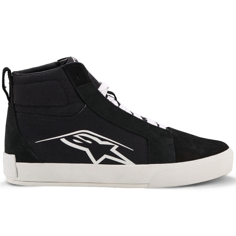 Ghete Motocicletă Alpinestars Ride-63 Canvas Negru-Gri Deschis