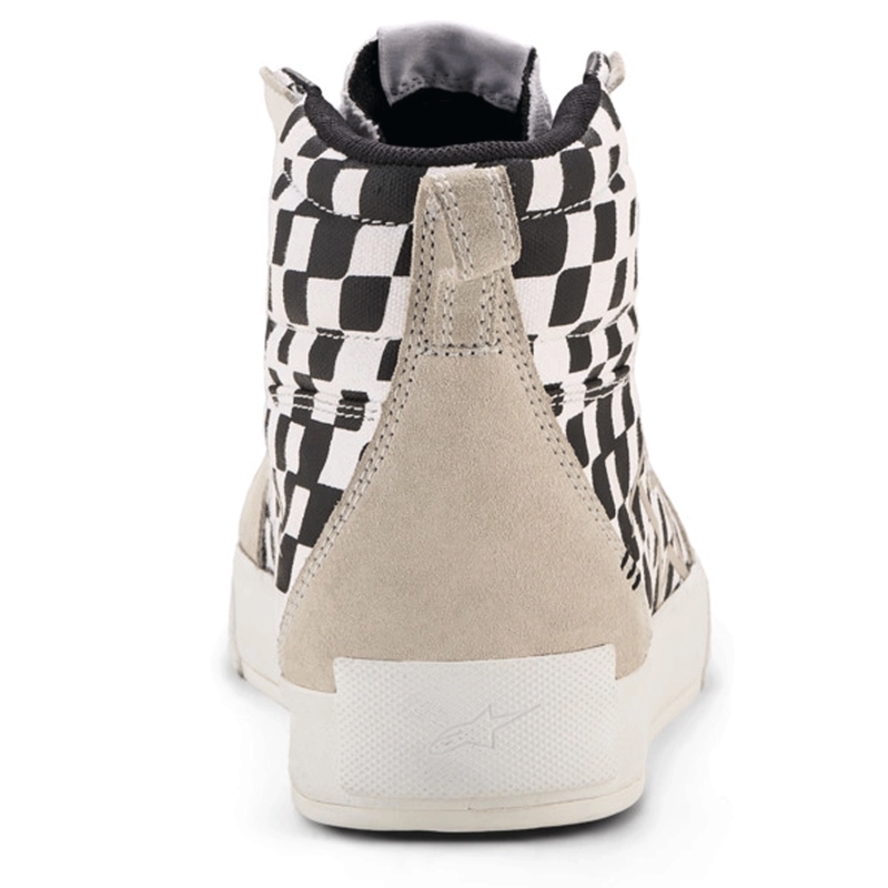 Ghete Motocicletă Alpinestars Ride-63 Canvas Negru-Bej-Alb