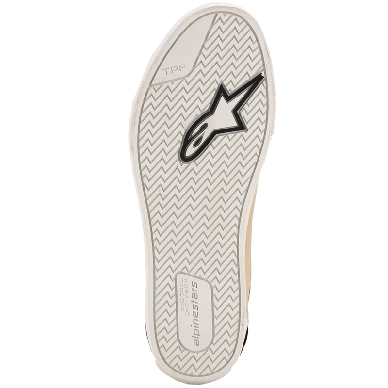 Ghete Motocicletă Alpinestars Ride-63 Canvas Crem-Negru-Alb