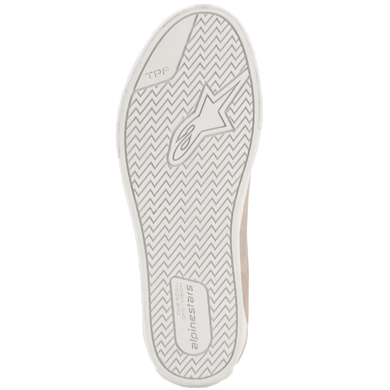 Ghete moto Alpinestars Ride-63 din piele, albe