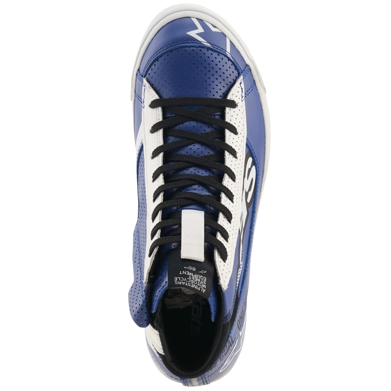 Ghete moto Alpinestars Stated Flair albastru-alb-negru