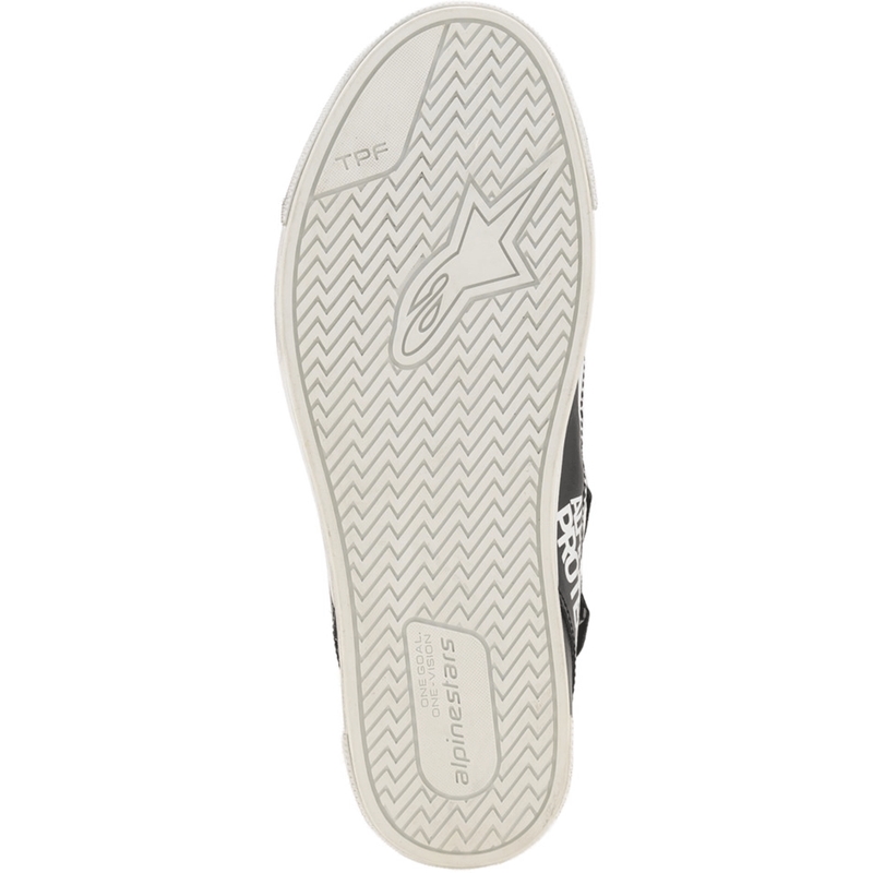 Ghete moto Alpinestars Stella Stated Flair pentru femei, negru-alb