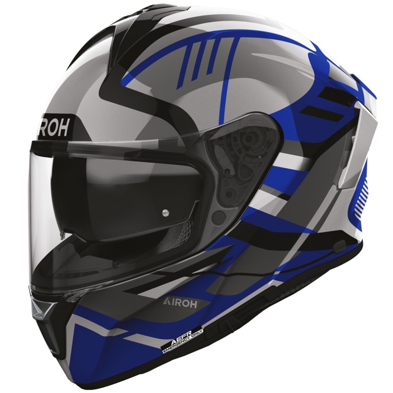 Cască integrală pentru motocicletă Airoh Spark 2 Luma, albastră