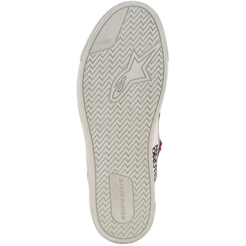 Ghete moto Alpinestars Stella Stated Flair pentru femei, alb-roșu