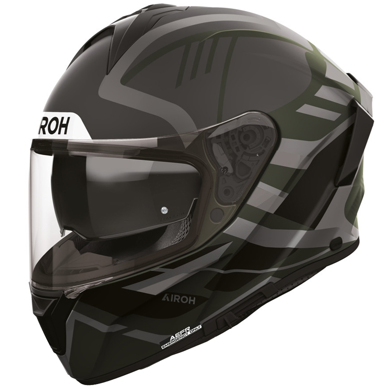 Cască integrală pentru motocicletă Airoh Spark 2 Luma, verde mat