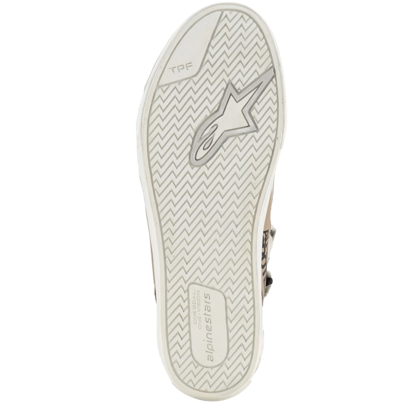 Ghete moto Alpinestars Stella Stated Flair pentru femei, gri-alb