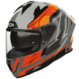 Cască integrală pentru motocicletă Airoh Spark 2 Blade, portocaliu fluo
