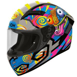 Cască integrală de motocicletă Airoh Connor Chameleon, multicoloră