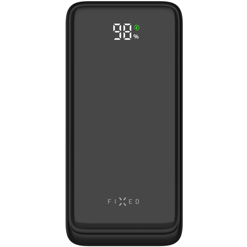 Baterie externă FIXED Zen2 20 20.000 mAh PD 20 W cu ecran LCD negru