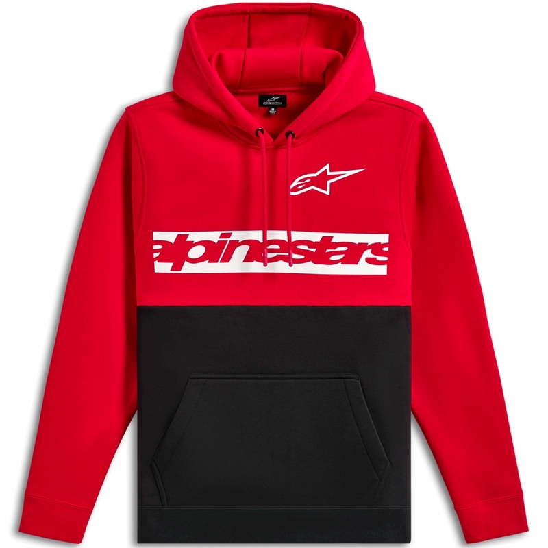 Hanorac Alpinestars Parallel roșu-negru