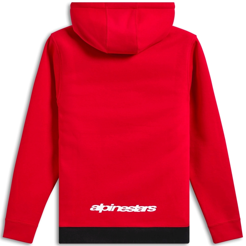 Hanorac Alpinestars Parallel roșu-negru
