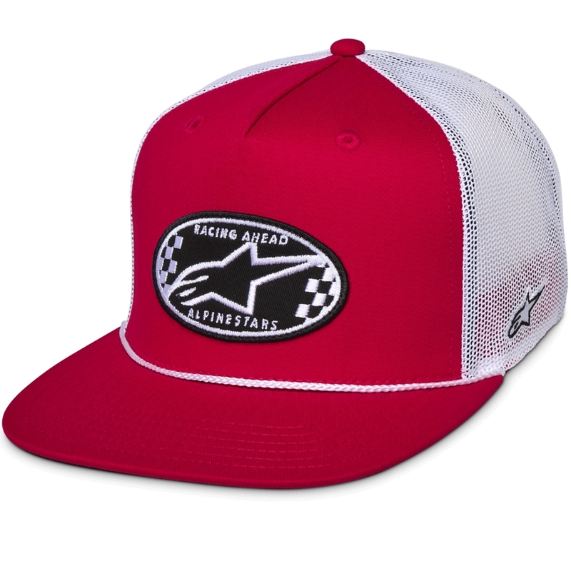 Șapcă Alpinestars Contender Trucker roșu-alb