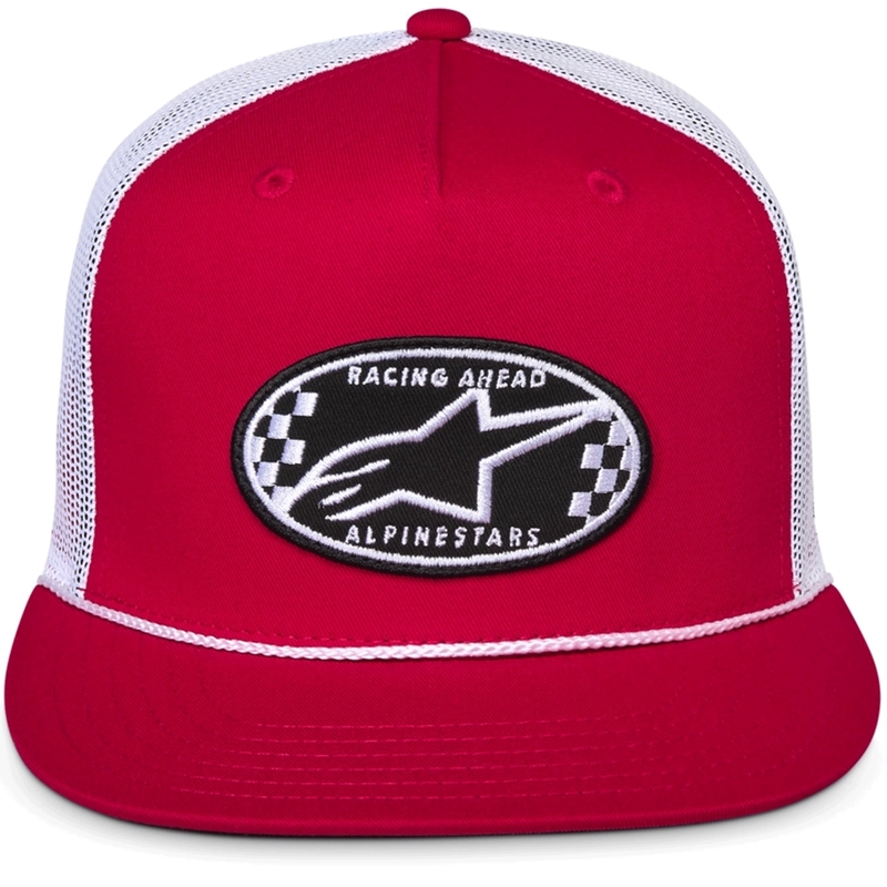 Șapcă Alpinestars Contender Trucker roșu-alb