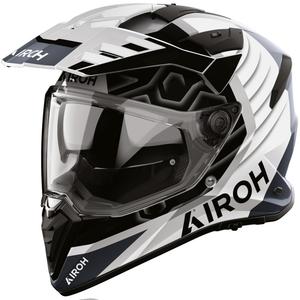 Cască de motocicletă enduro Airoh BADX-X Cube gri