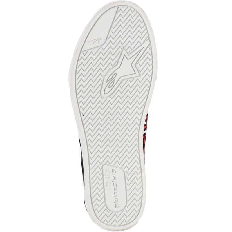 Ghete Motocicletă Alpinestars Ride-63 Canvas FQ20 Negru-Alb-Roșu