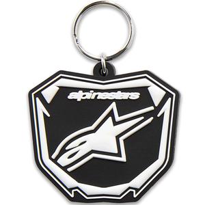 Breloc Alpinestars Plate negru-alb