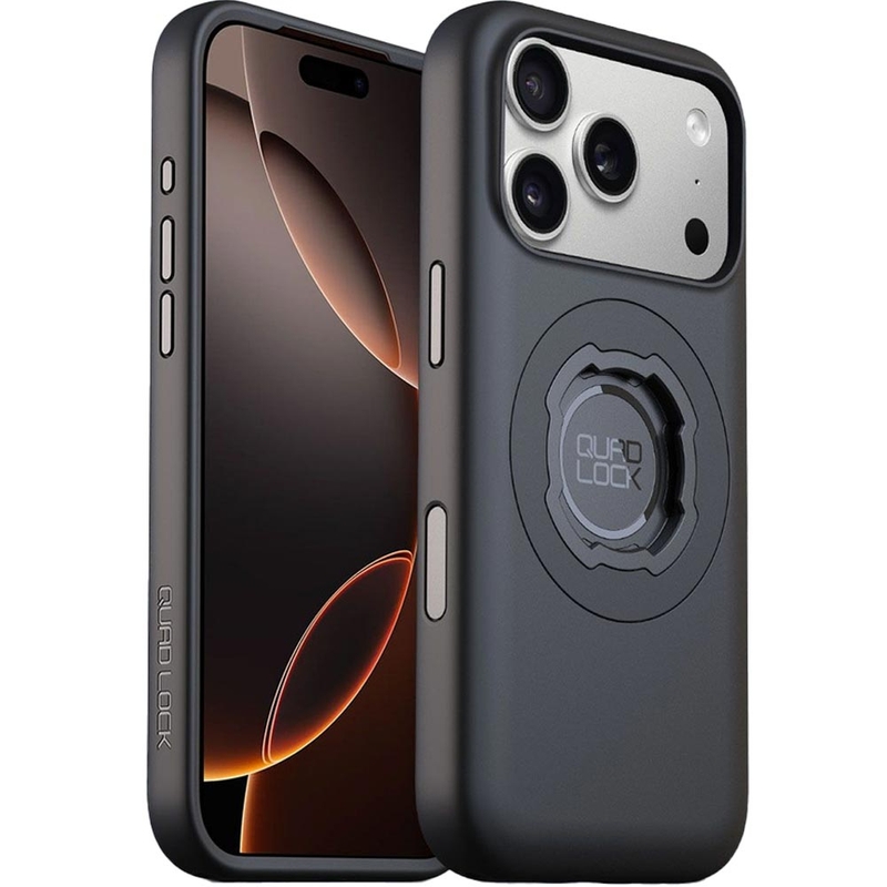 Carcasă Quad Lock® MAG pentru iPhone 18 Pro, neagră