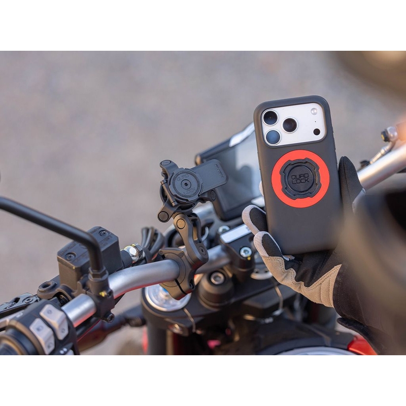 Carcasă Quad Lock® MAG pentru iPhone 18 Pro, neagră