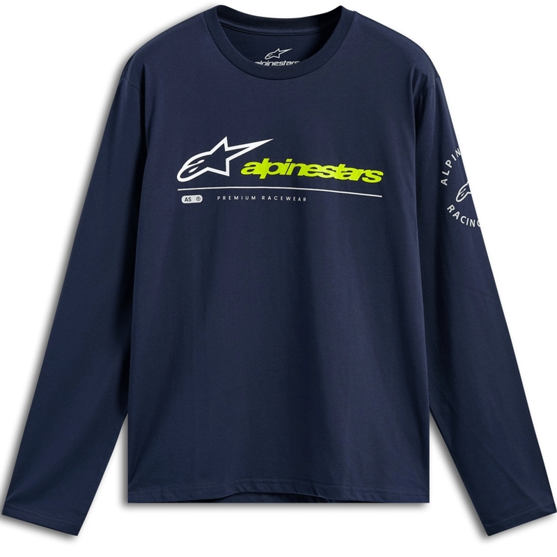 Tricou cu mânecă lungă Alpinestars Mandalory CSF albastru