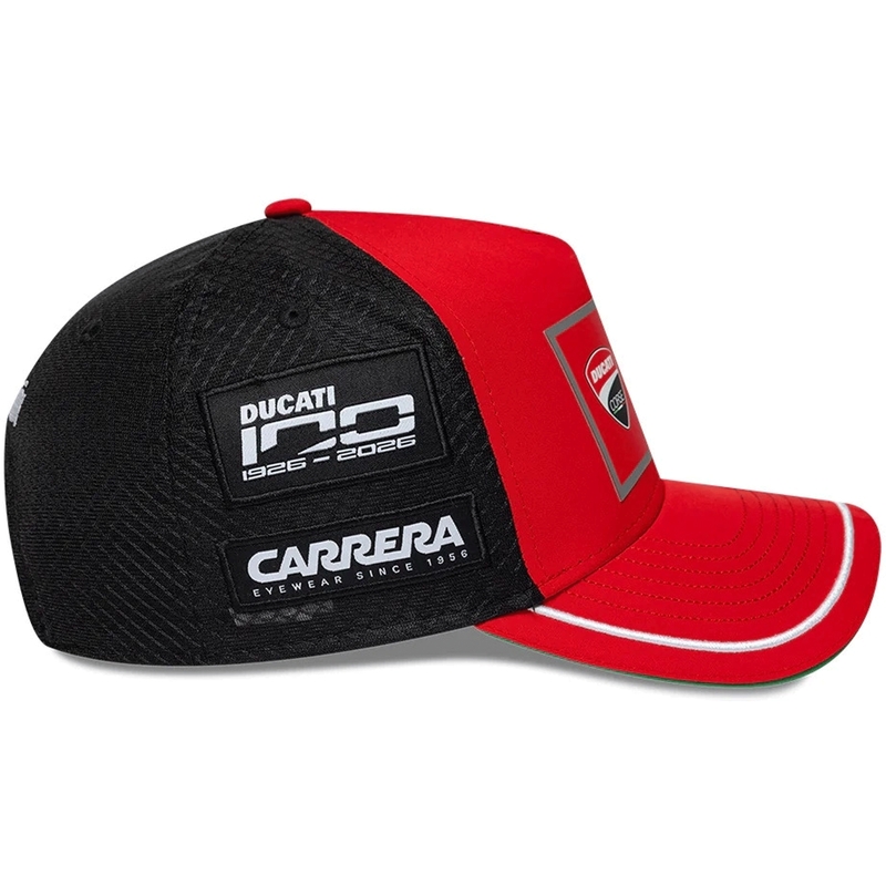Capac Ducati New Era Lenovo Bagnaia 63 negru-rosu