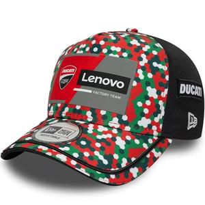 Șapcă Ducati New Era Lenovo Mugello negru-roșu-multicolor