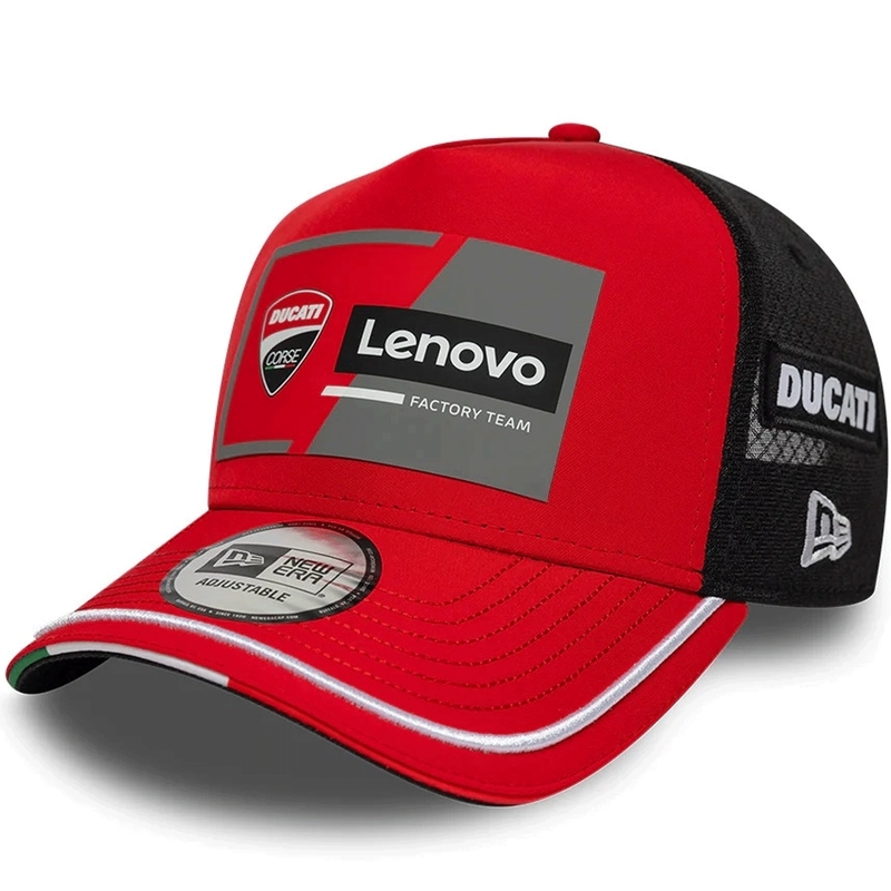 Șapcă Ducati New Era Lenovo negru-roșu