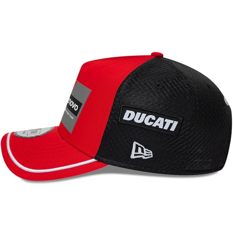 Șapcă Ducati New Era Lenovo negru-roșu