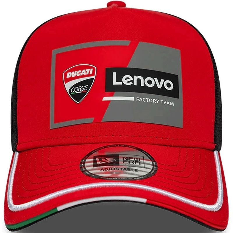 Șapcă Ducati New Era Lenovo negru-roșu